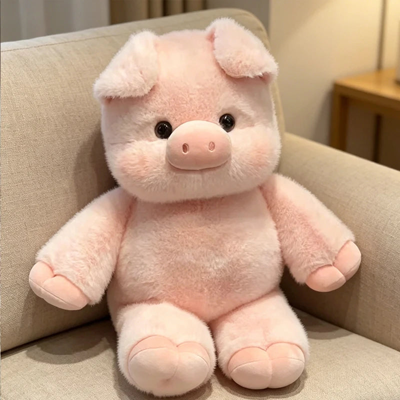 The Viral "Run Fast" Piggy Plush (45cm)