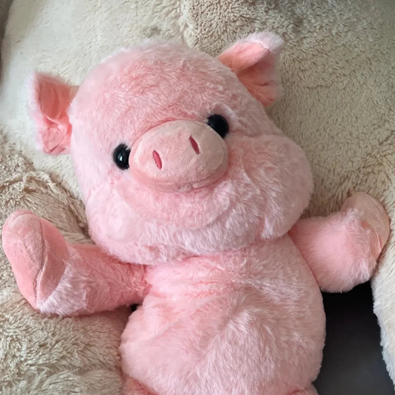 The Viral "Run Fast" Piggy Plush (45cm)